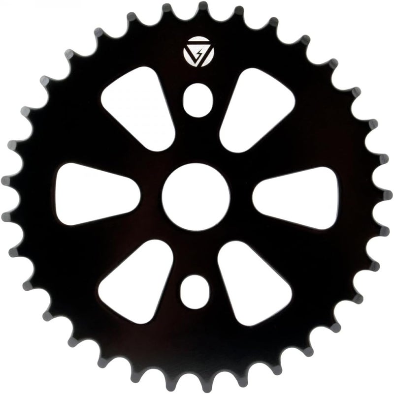 Chainring 1 Piece 33T 1/8" Steel Black